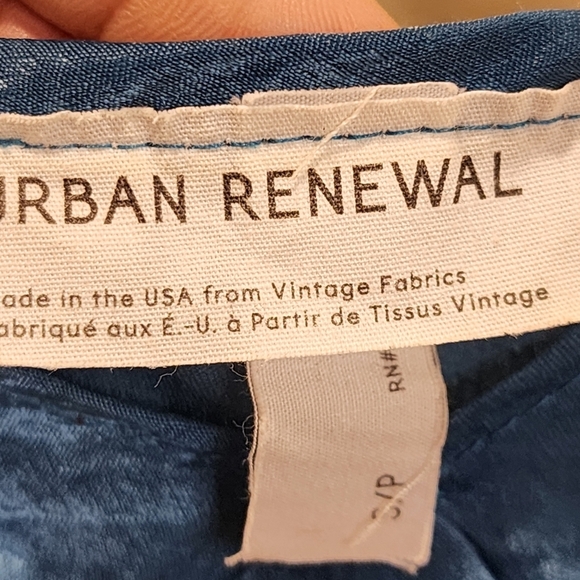 Urban Renewal Green Satin Recycled Cotton Night Gown size S/P - Picture 10 of 13